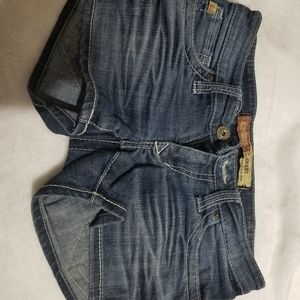 Big Star 'Sweet' Ultra-low Rise Jean Shorts